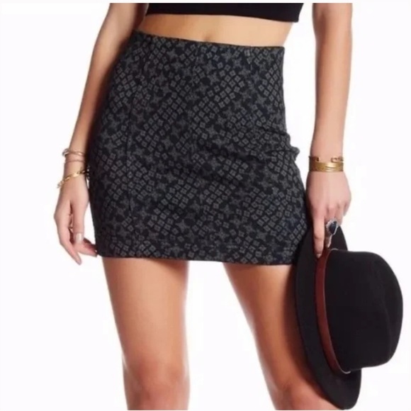 Free People Modern Femme Denim Mini in Indigo Combo - Picture 3 of 10